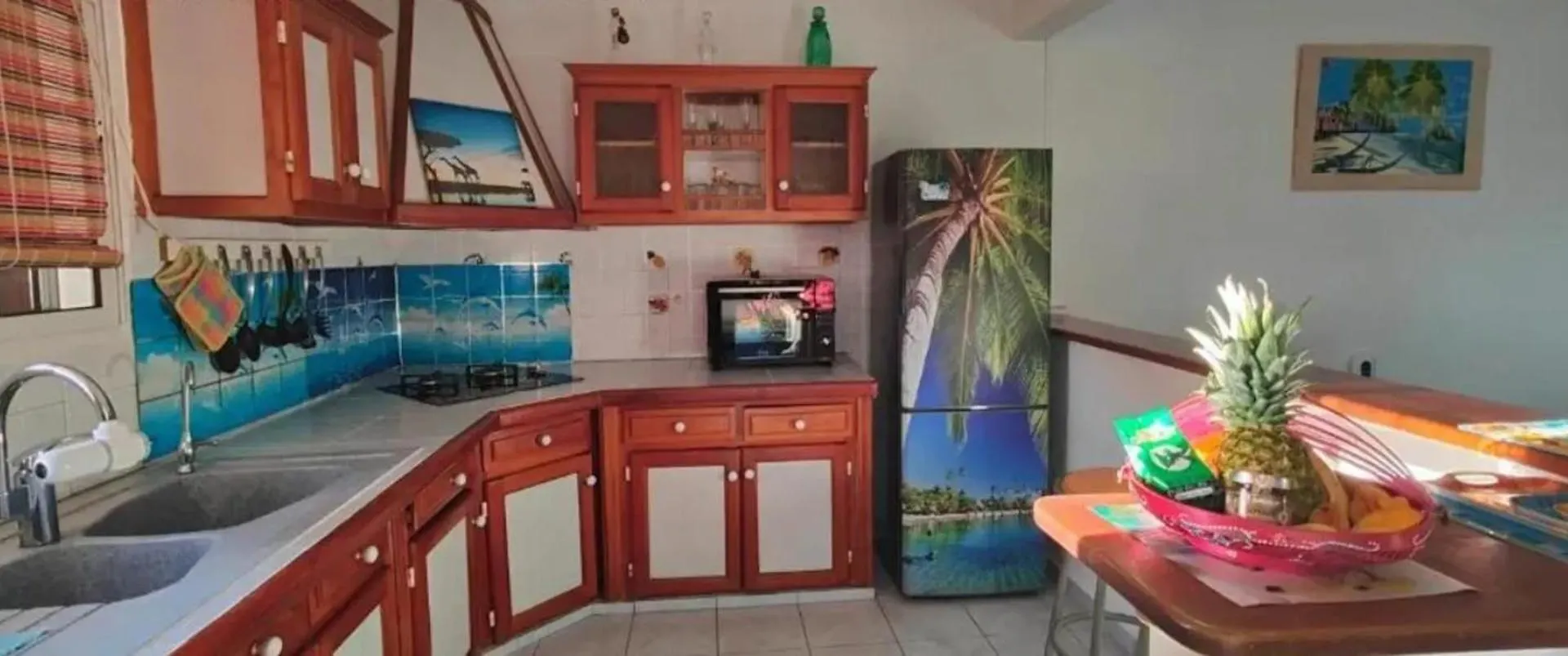 Prázdninový dům Maison Charmante Vue Sur Mer A Vieux-Habitants